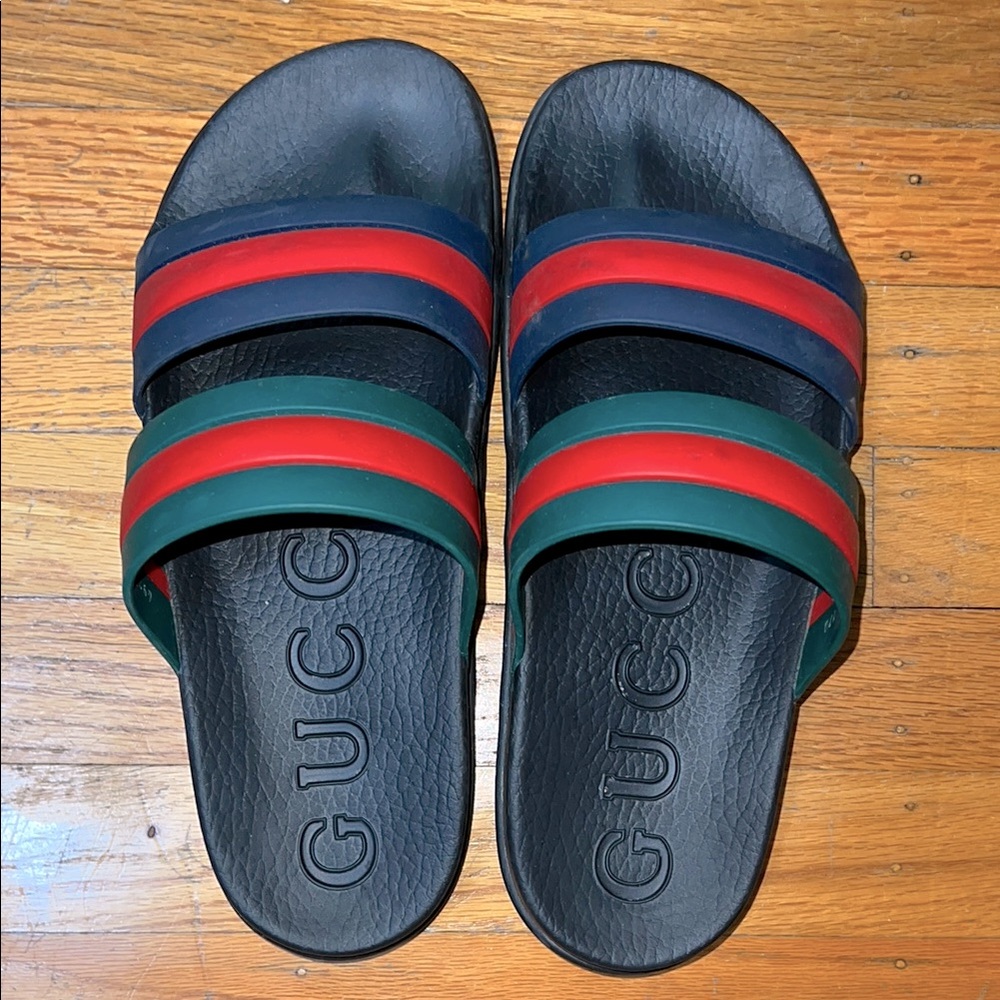Gucci Agrado Black Blue Green Red Slides